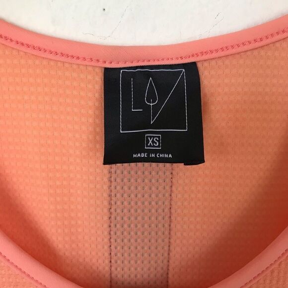 Womens Tank Top Lime and Vine Coral Extra Small - Picture 3 of 4